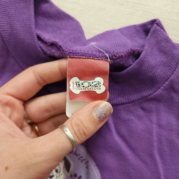 Vintage 102 Dalmations Long Sleeve Shirt 5t - Picture 7 of 9